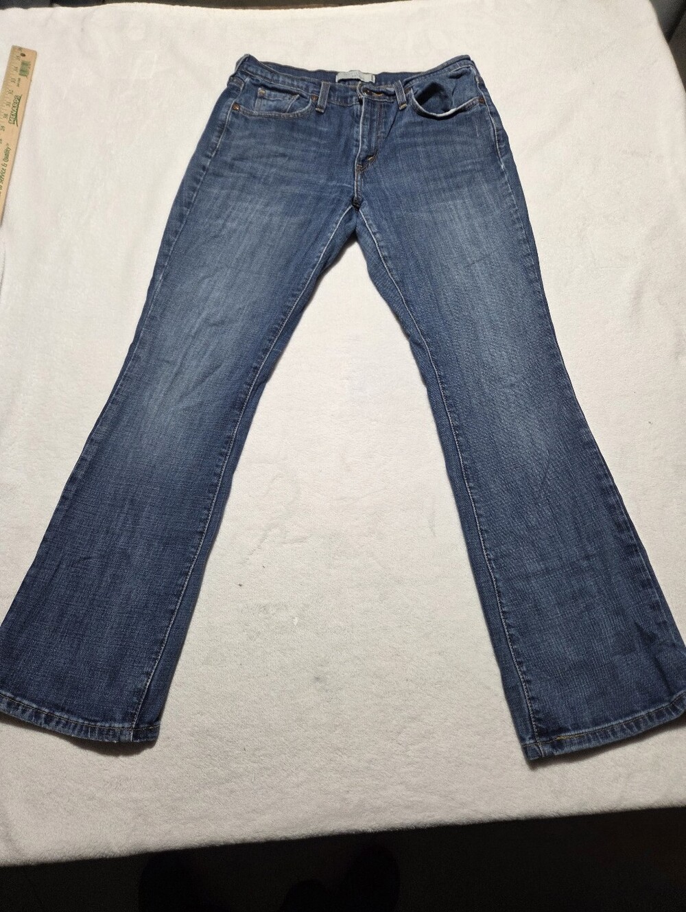 Levi's 515 Women's Size 8 Short Bootcut Blue Jeans Denim 30x30 Mid Rise
